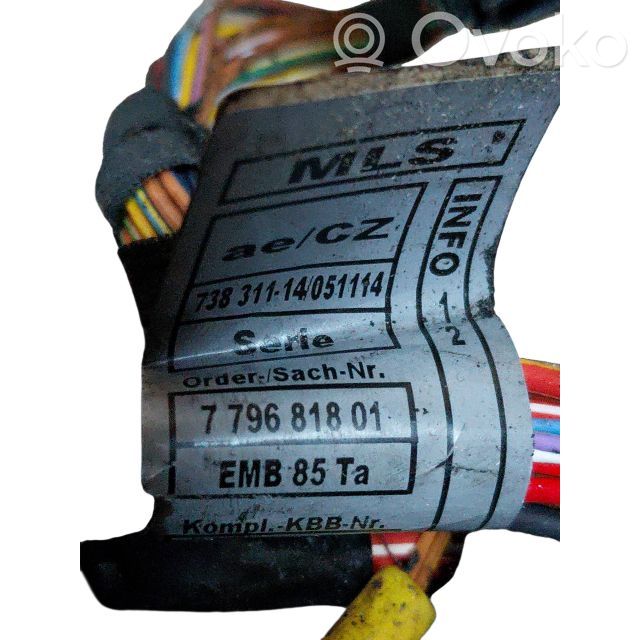 Engine installation wiring loom   7800942,738318051003,EMA48U