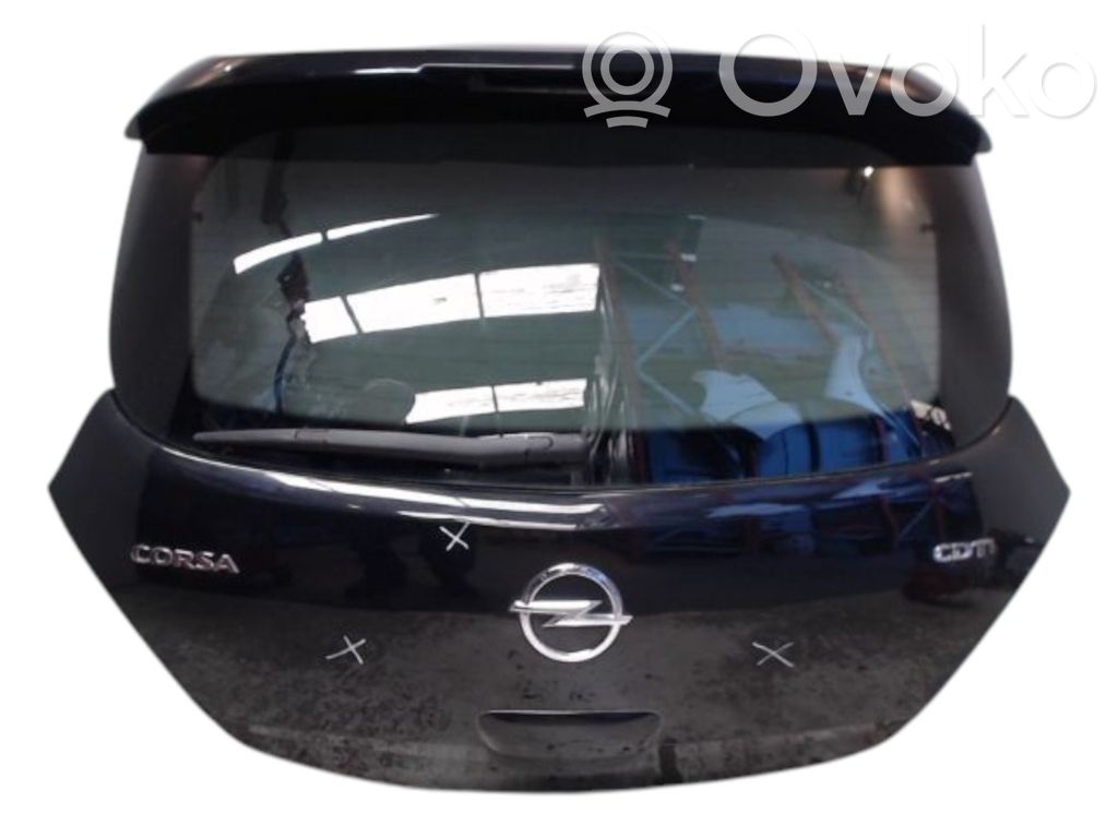 Opel Corsa D Tylna klapa bagażnika 
