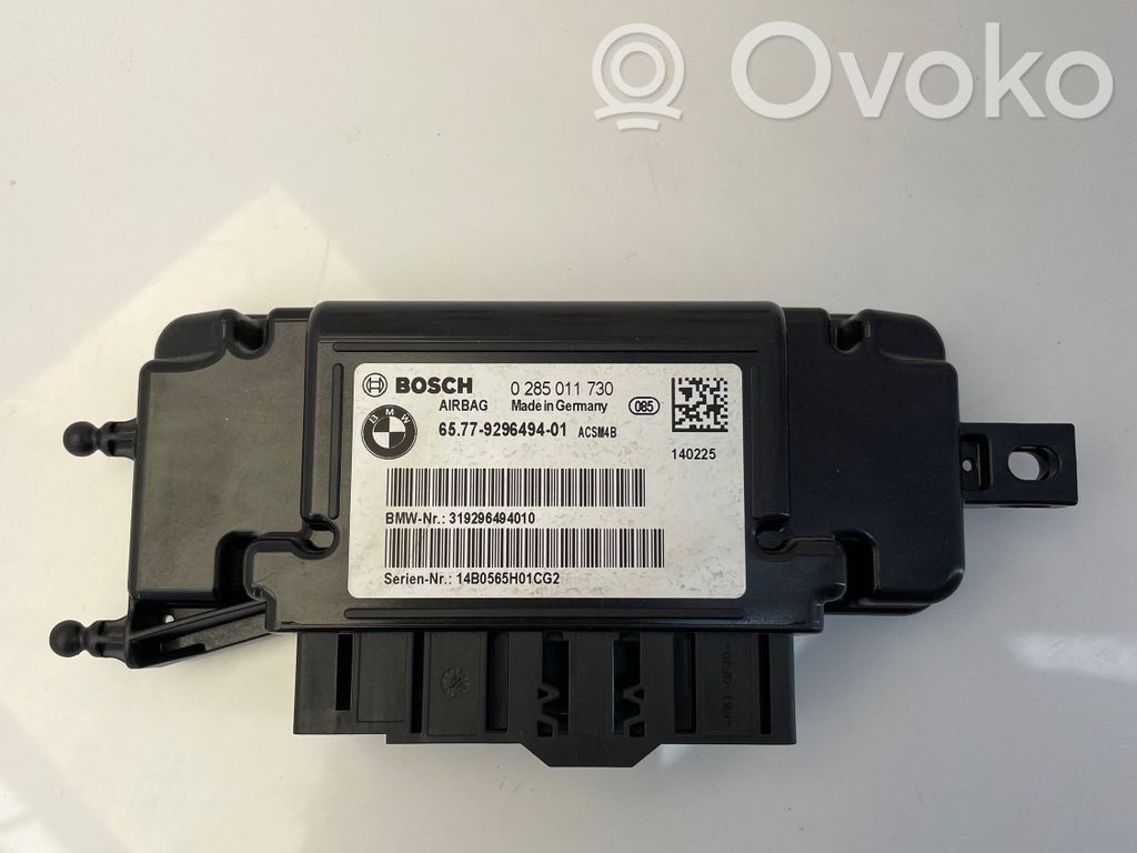 BMW 3 F30 F35 F31 Sterownik / Moduł Airbag 