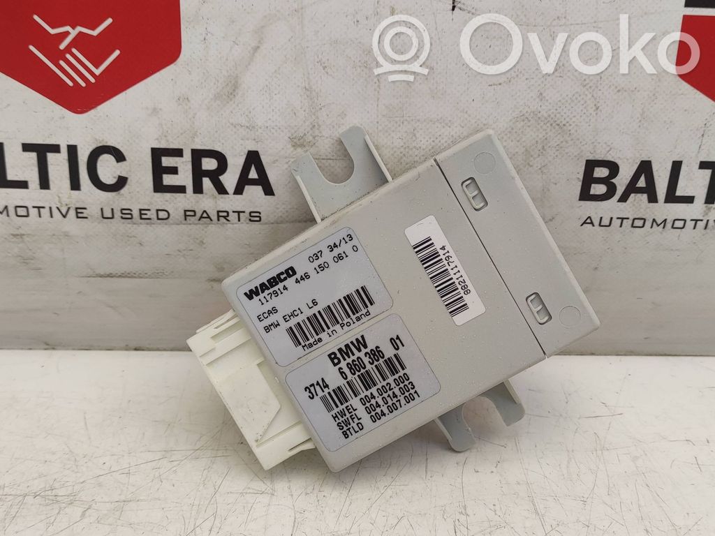 BMW 5 F10 F11 Sterownik / Moduł tylnego zawieszenia pneumatycznego 