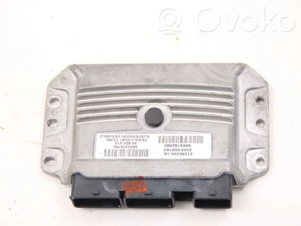 Unité de commande console centrale   9664782980,9664782980,5273L9,9664782980
