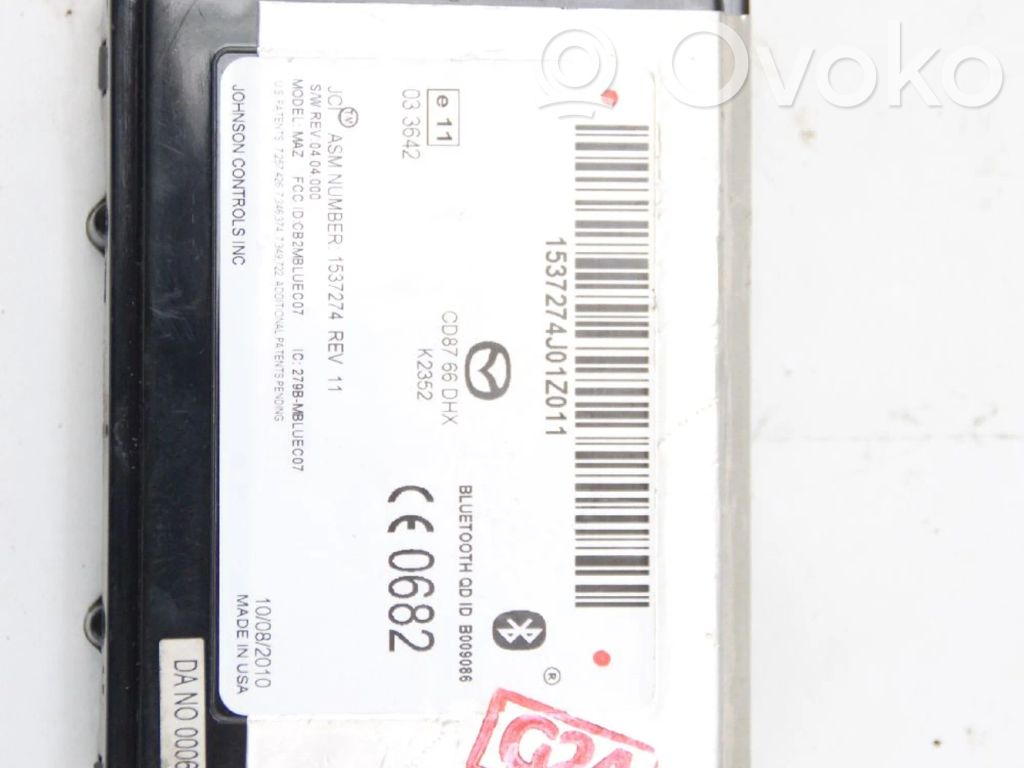 Mazda 5 Centrālās konsoles vadības bloks 