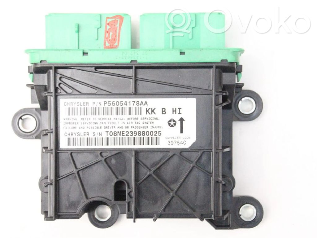 Jeep Cherokee KK Unidad de control/módulo del Airbag 
