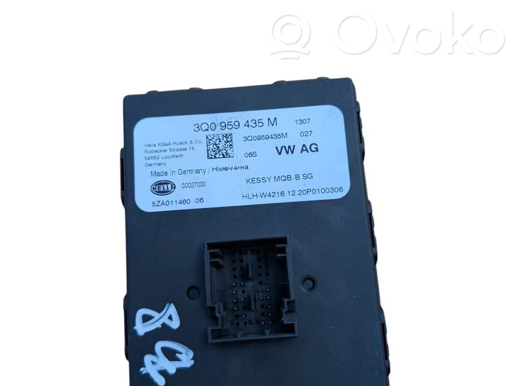 Volkswagen PASSAT B8 Keyless (KESSY) go control unit/module 