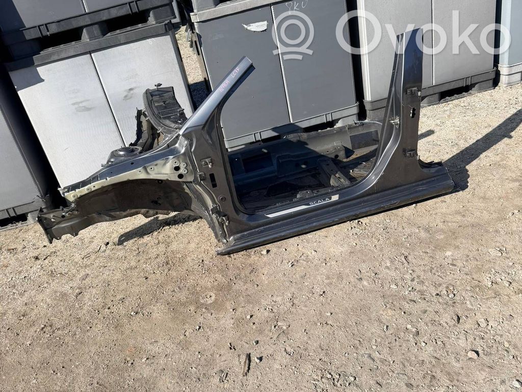 Componente de la parte frontal
