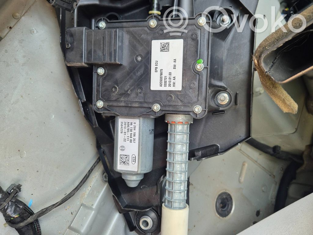 Peugeot 3008 I Motore del freno a mano/freno di stazionamento 