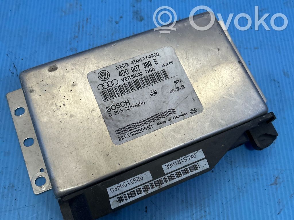 Audi A8 S8 D2 4D ESP (stability system) control unit 