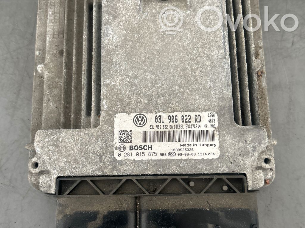 Skoda Octavia Mk2 (1Z) Engine control unit/module ECU 