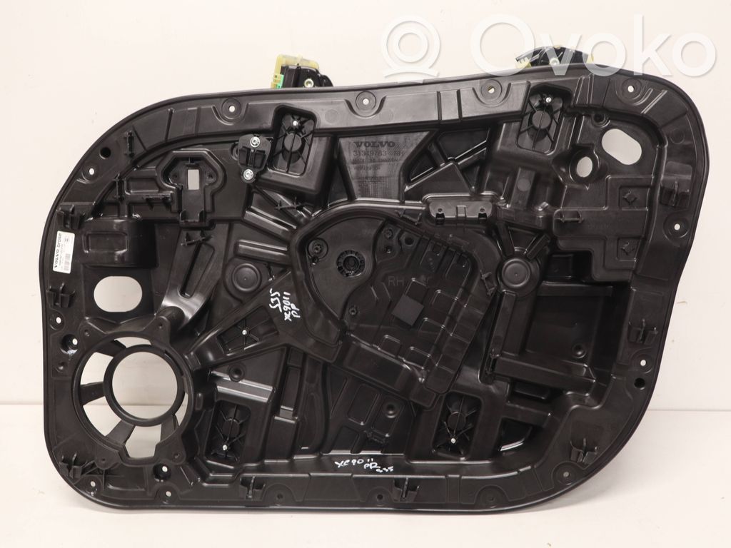 Volvo XC90 Front window lifting mechanism without motor 
