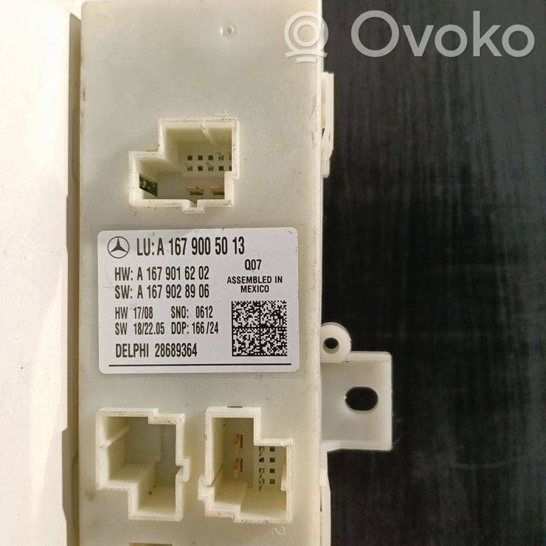 Mercedes-Benz GLS X167 Tailgate/trunk control unit/module 