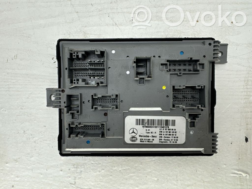 Mercedes-Benz GLE W167 Modul de control caroserie central 