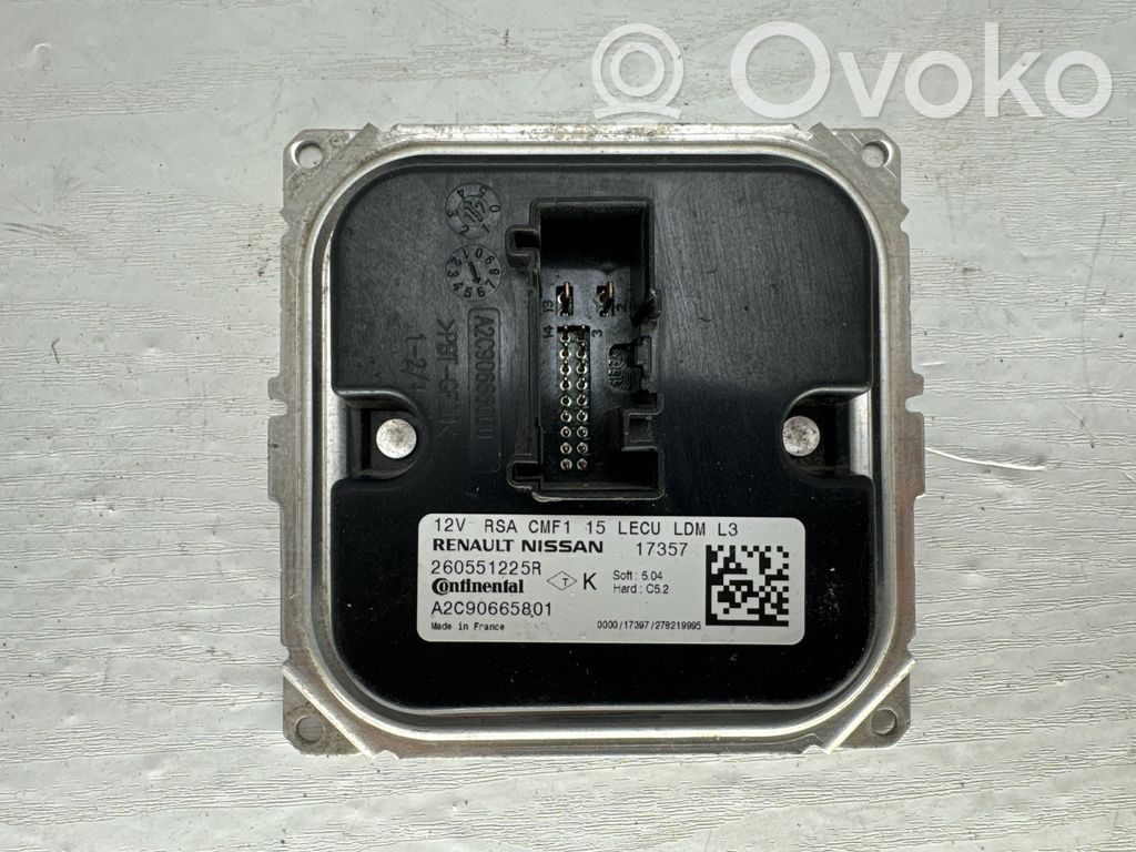 Renault Scenic IV - Grand scenic IV Unitate/modul control lămpi xenon 