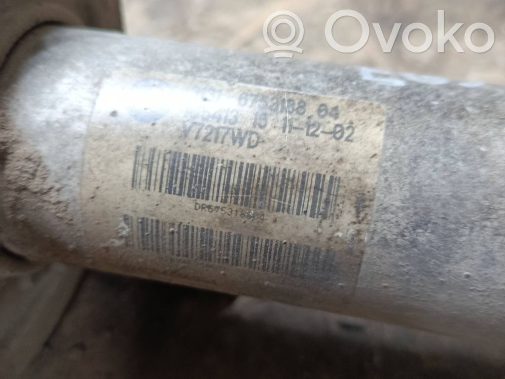 Front shock absorber with coil spring   6753966