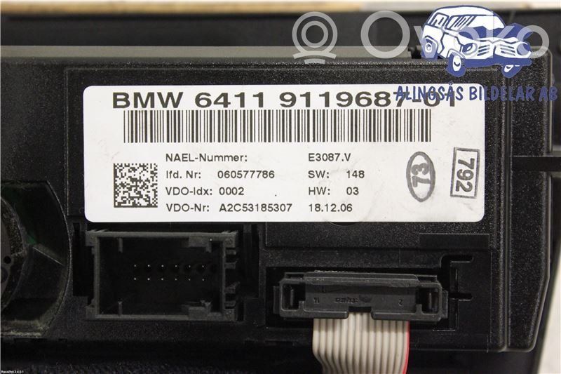 BMW 3 E92 E93 Panel klimatyzacji 