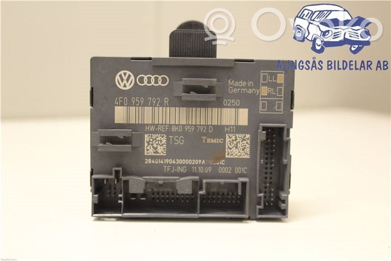 Autres unités de commande / modules   4F0959792T,4F0959792R