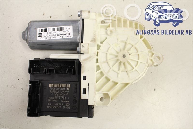Seat Leon (1P) Silnik regulatora szyby drzwi przednich 