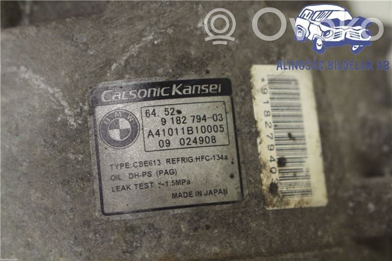 Air conditioning (A/C) compressor (pump)   64529182794,918279403,918279403