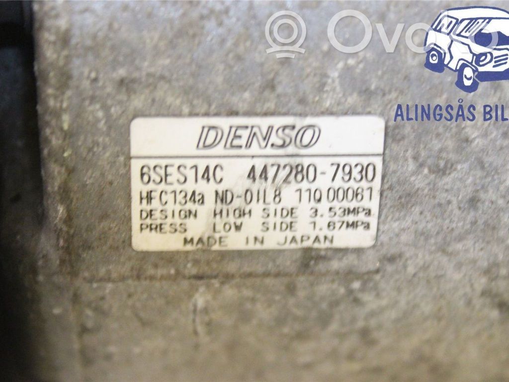 Toyota RAV 4 (XA40) Kompresor / Sprężarka klimatyzacji A/C 
