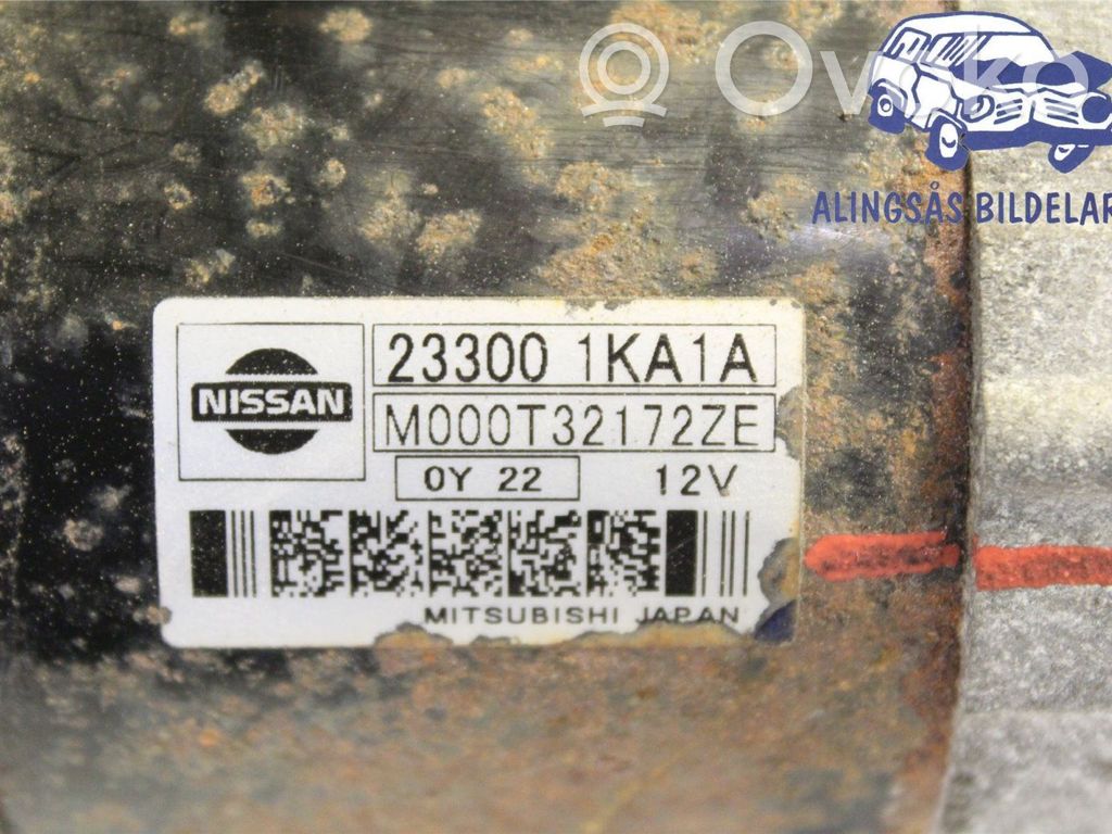 Nissan Juke I F15 Rozrusznik 