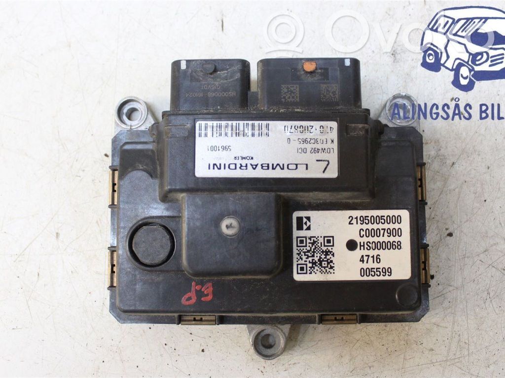 Ligier JS 50 Injection control unit/module 