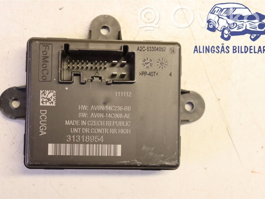 Durų elektronikos valdymo blokas   31318954,31318954,31318954