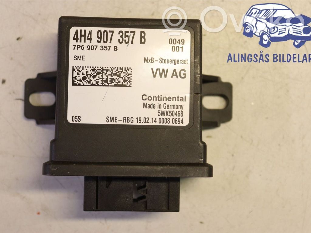 Other control units/modules   4H4907357B,4H4907357B