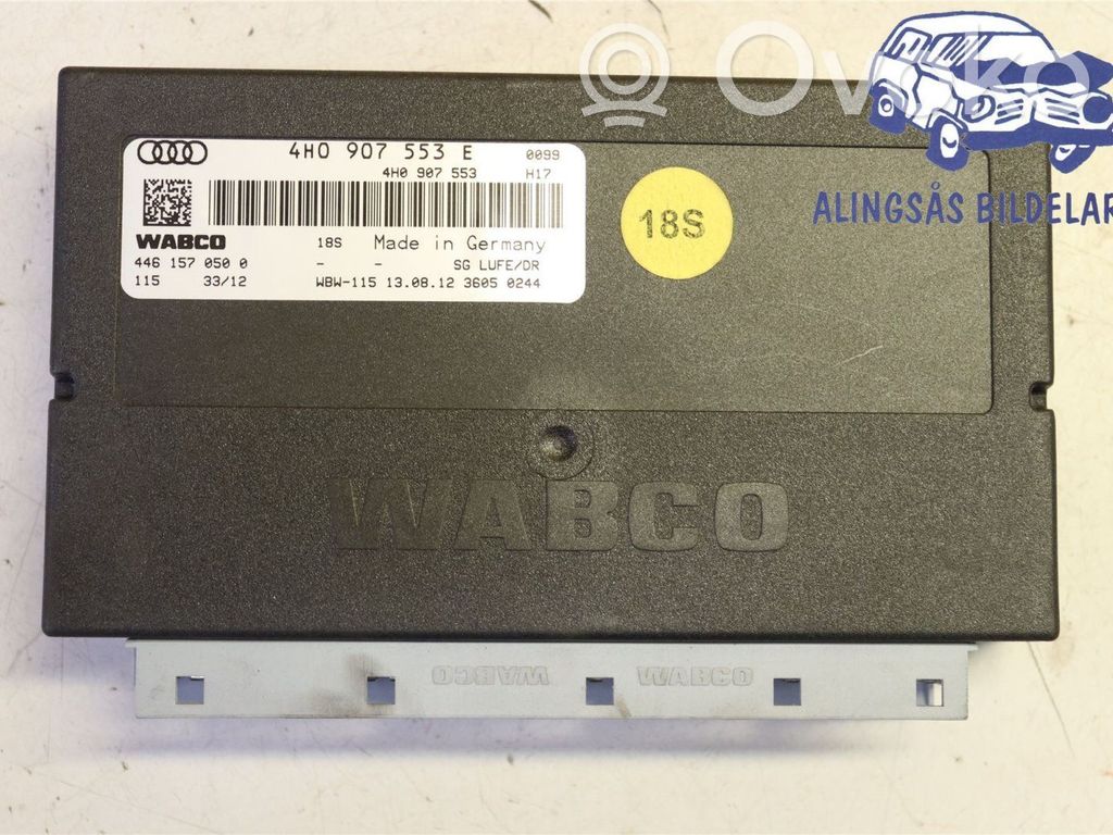 Module de commande suspension   4H0907553E,4H0907553E,4H0907553E