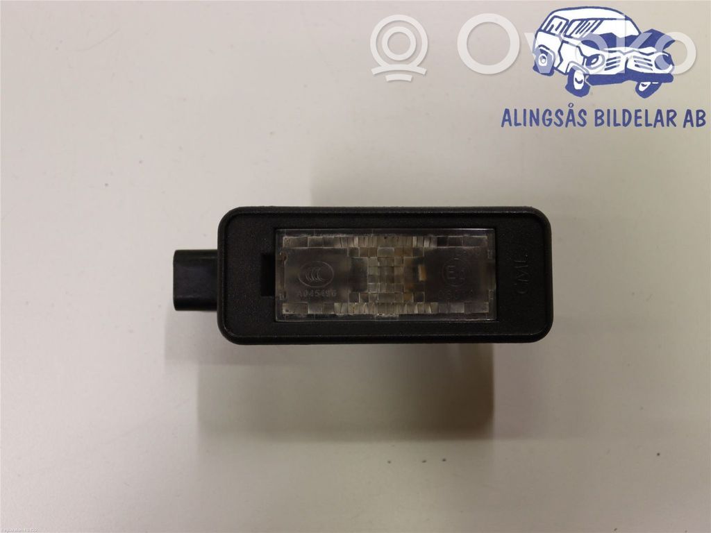 Peugeot 308 Éclairage de plaque d'immatriculation 