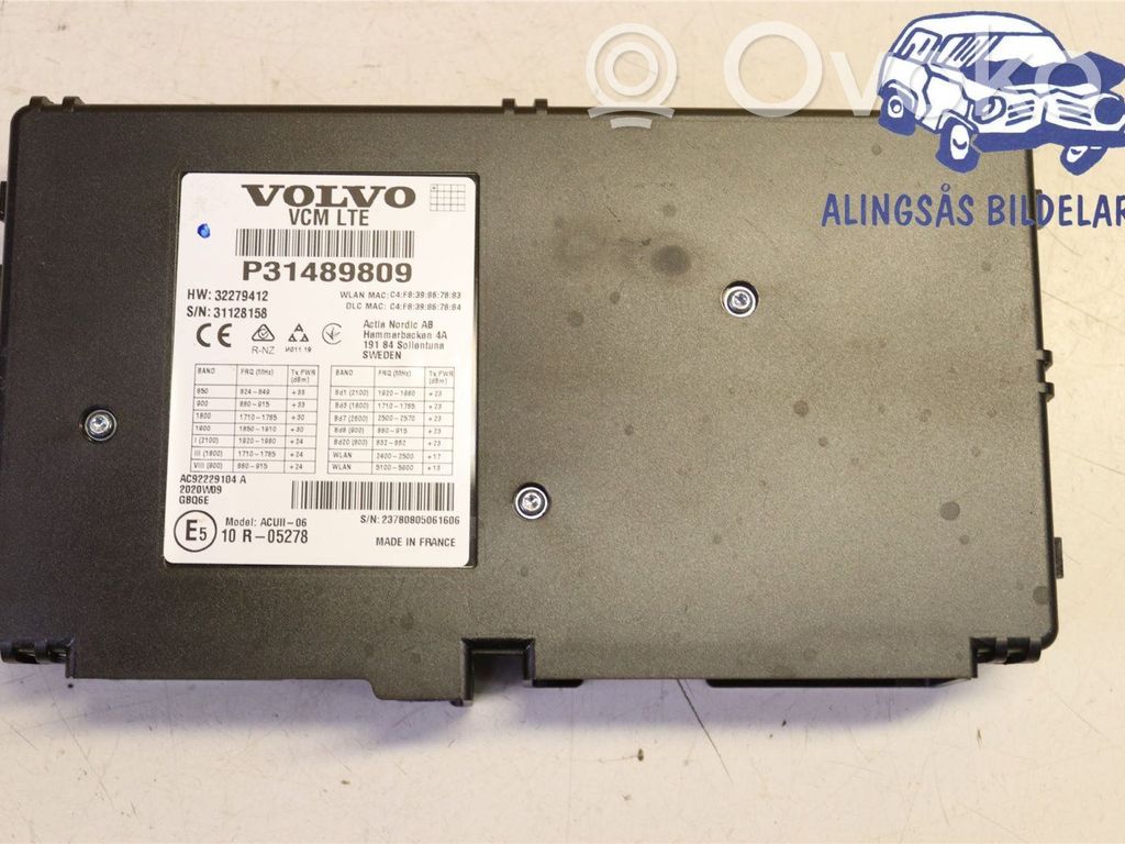 Volvo XC90 Alte unități/module de control 