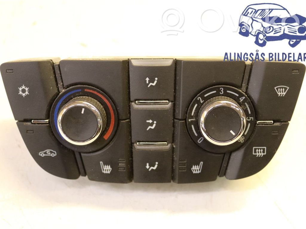 Opel Astra J Climate control unit 