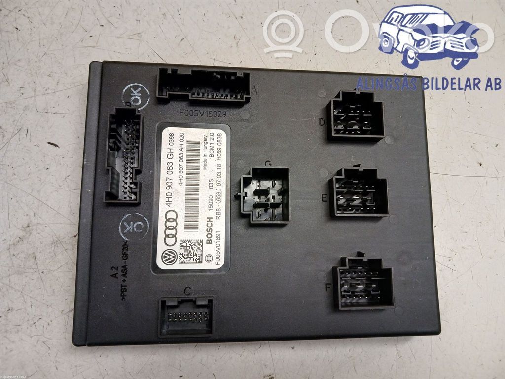 Audi A6 S6 C7 4G Module confort 