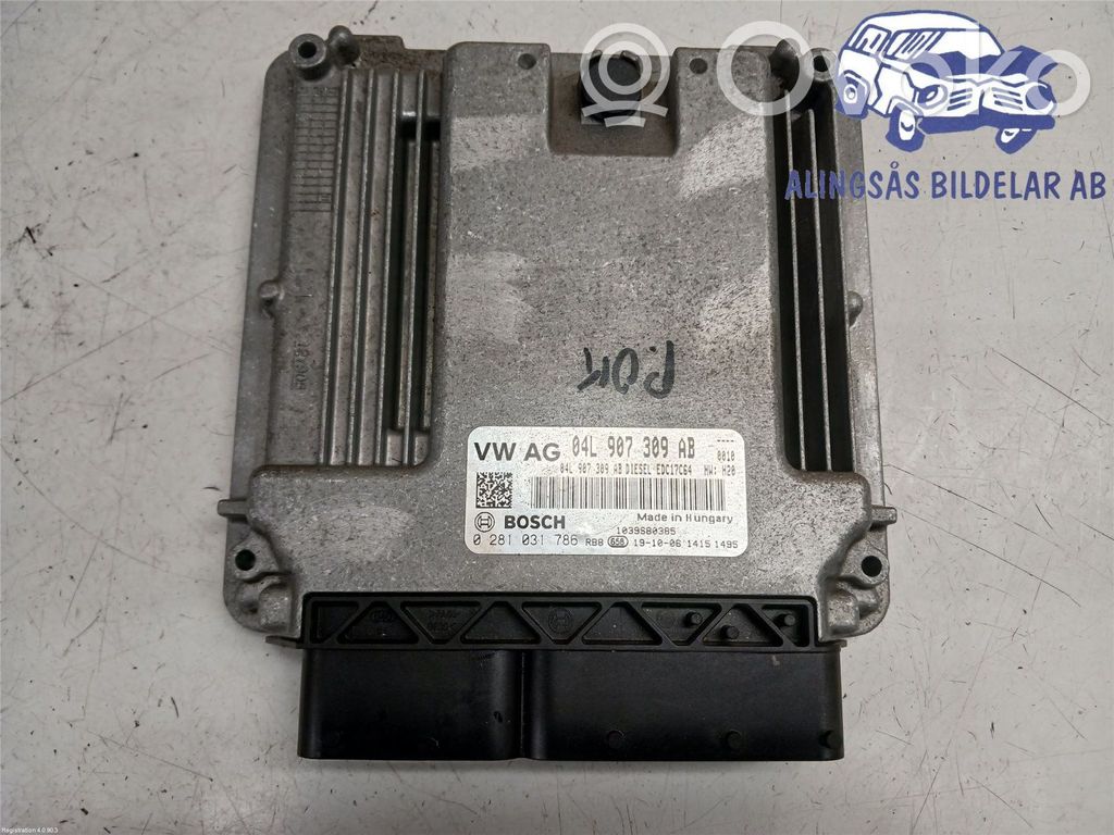 Volkswagen Caddy Injection control unit/module 