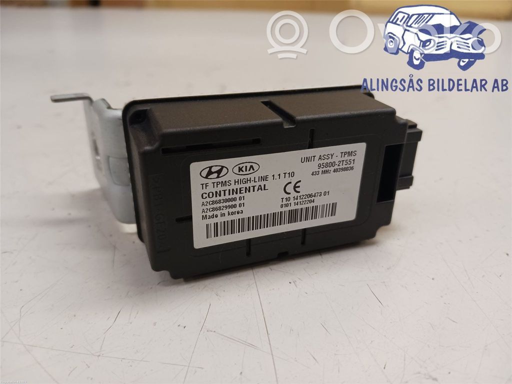 KIA Optima Autres unités de commande / modules 