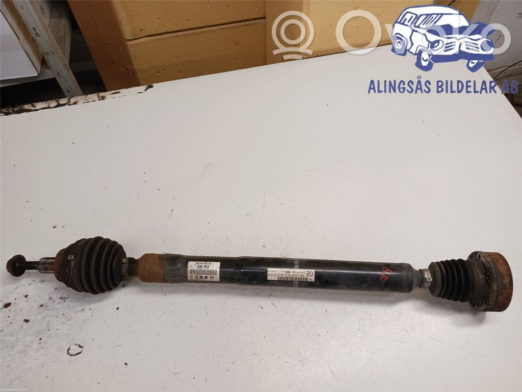 Volkswagen PASSAT B7 Etuvetoakseli 
