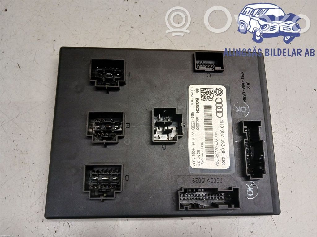 Audi A6 S6 C7 4G Module confort 