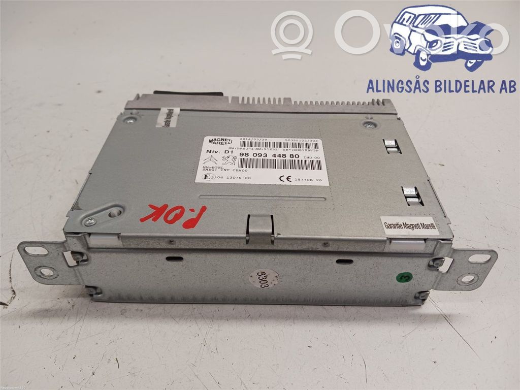 Citroen C4 Grand Picasso Panel / Radioodtwarzacz CD/DVD/GPS 
