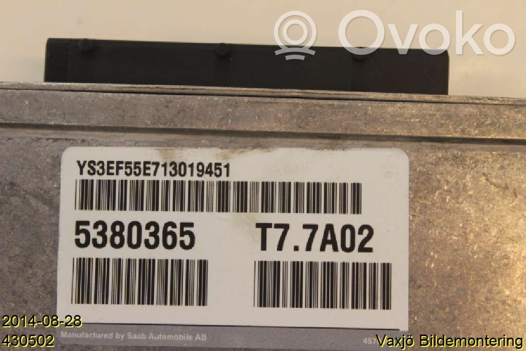Saab 9-5 Injection control unit/module 