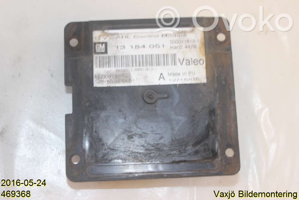 Opel Vectra C Módulo de luz LCM 