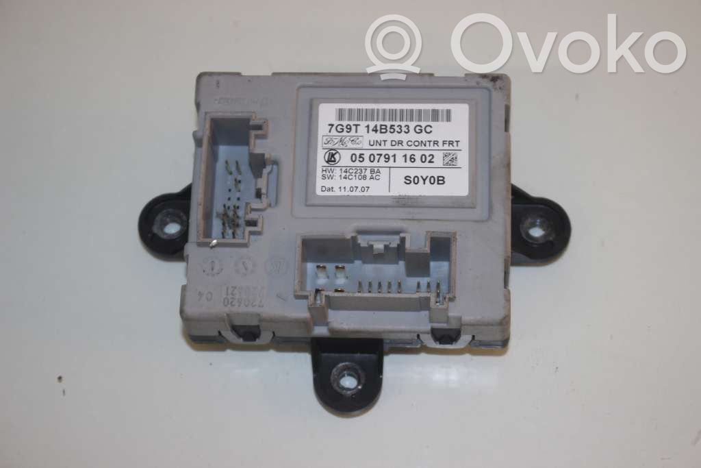 Door control unit/module   31295213,7G9T14B533GC,7G9T14B533GC