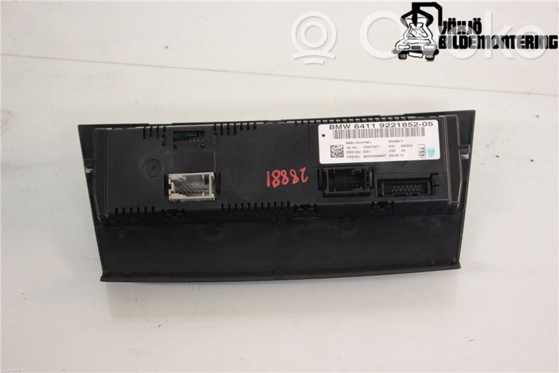 BMW 3 E90 E91 Unidad de control climatización 