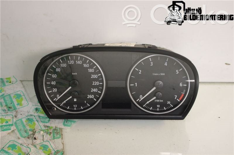 BMW 3 E90 E91 Geschwindigkeitsmesser Cockpit 