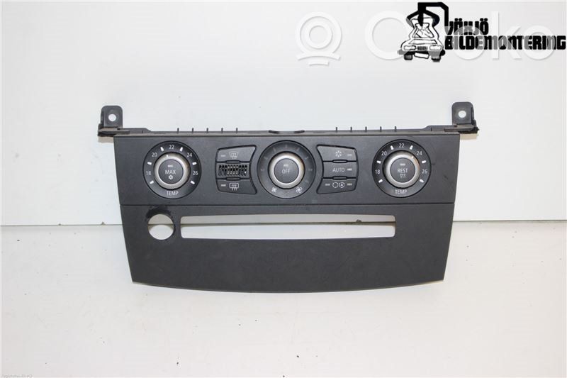 BMW 5 E60 E61 Climate control unit 