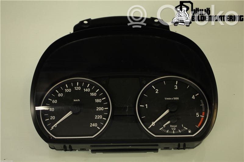 BMW 1 E81 E87 Speedometer (instrument cluster) 