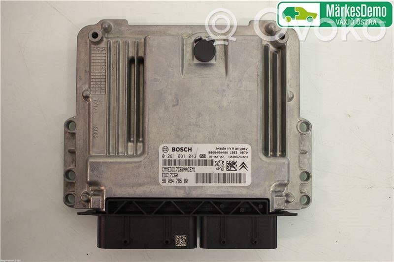 Citroen C4 II Injection control unit/module 