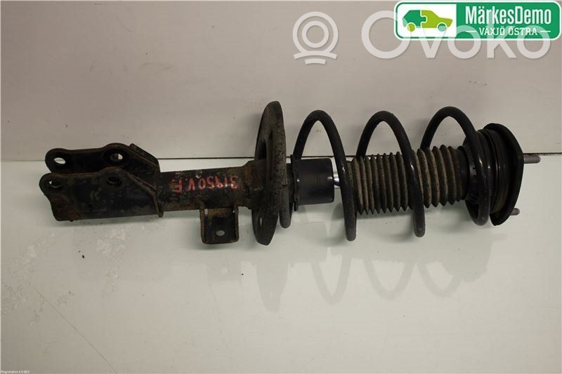 Mazda 3 III Front shock absorber with coil spring 
