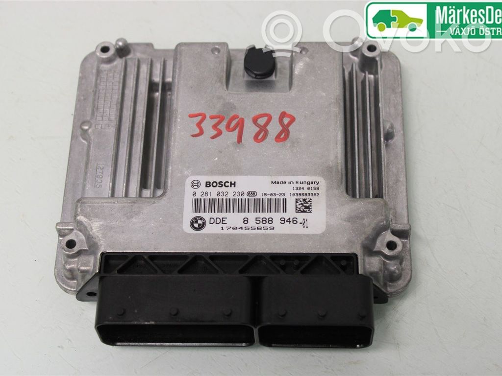 BMW 5 F10 F11 Injection control unit/module 
