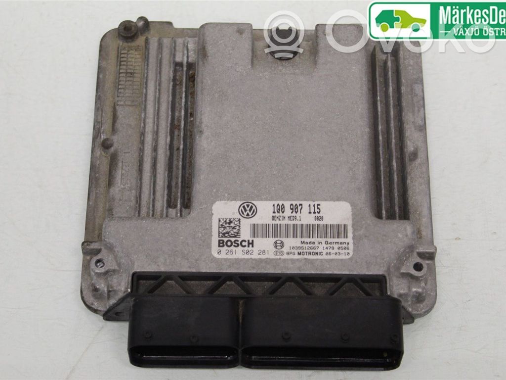 Volkswagen Eos Injection control unit/module 