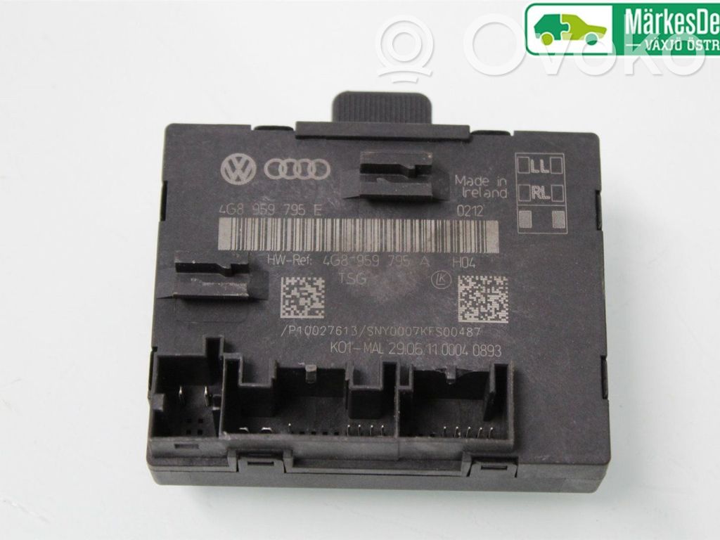 Audi A6 S6 C7 4G Door control unit/module 