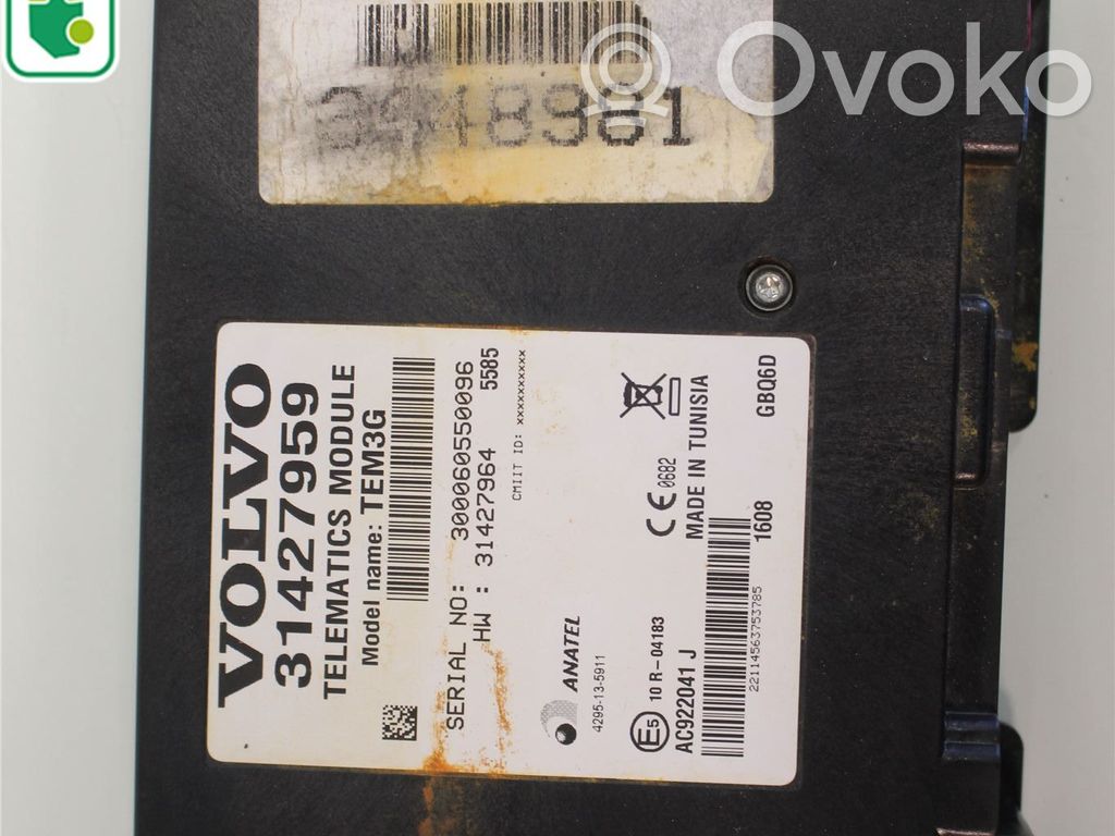 Volvo S60 Other control units/modules 
