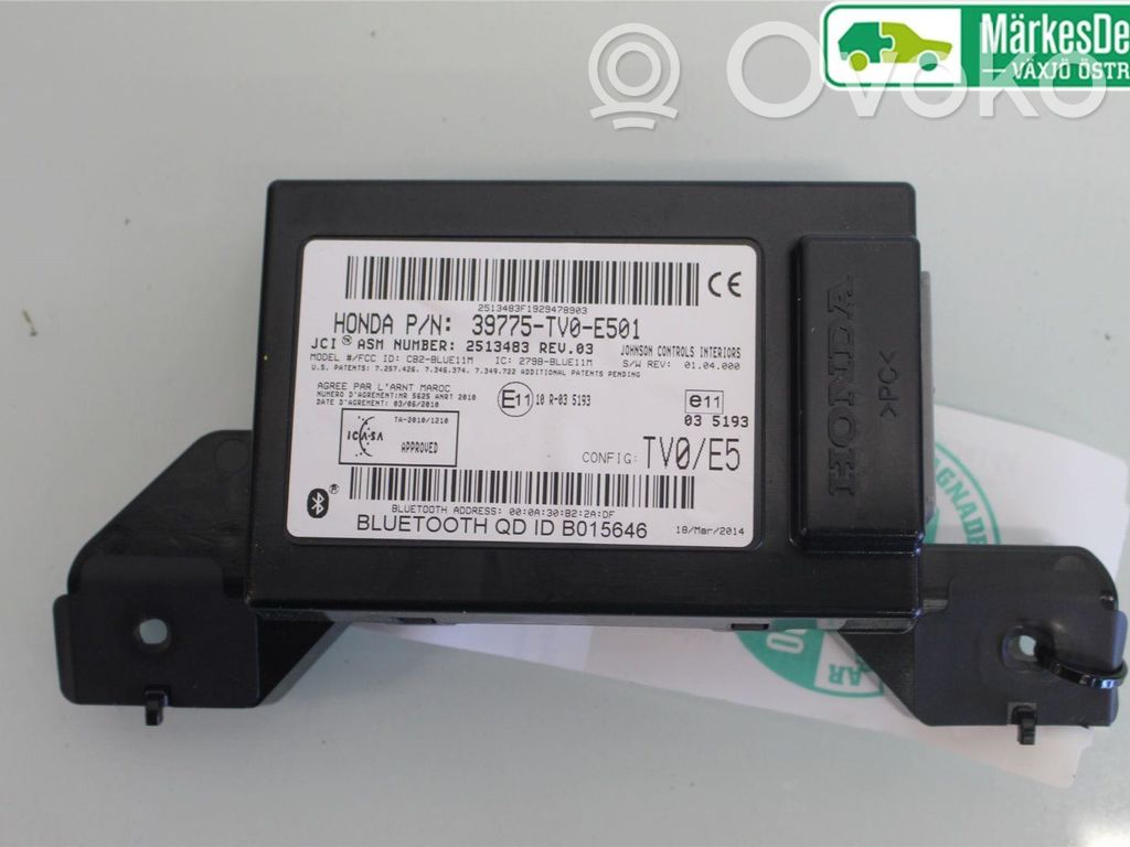 Autres unités de commande / modules   39775TV0E50,39775TV0E501,39775TV0E501